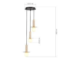 Подвесной светильник ST Luce Earthy SL1194.303.03