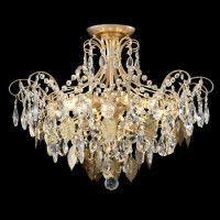 Потолочная люстра Crystal Lux ESMIRALDA PL6 GOLD