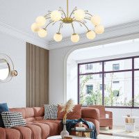 Люстра на штанге Arte Milano Neapolis 273802/10 GD