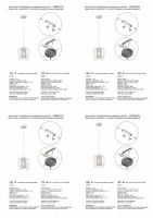 Подвесной светильник Vitaluce V2846-0/1S