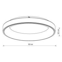Потолочный cветильник Nowodvorski Nikki Round Led White 11205