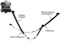 Подвесной светодиодный светильник Crystal Lux Bosque SP7 L3000 Black/Transparent