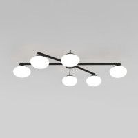 Потолочная люстра Eurosvet Opaline 70220/6 черный a065765