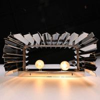 Настенный светильник ImperiumLoft Grace Lightning Facet Wall Lamp Silver 310149-22