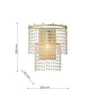 Настенный светильник Favourite Fringe 4762-1W