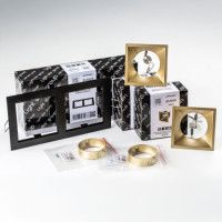 Встраиваемый светильник Lightstar Domino (214527+214503+214503+214003+214003) D5270303GMOD