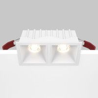 Встраиваемый светильник Maytoni Technical Alfa LED DL043-02-10W3K-SQ-W