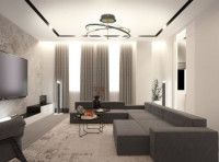 Потолочная люстра Natali Kovaltseva HIGH-TECH LED LAMPS 82050