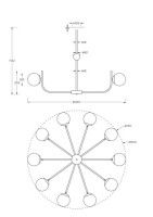 Подвесная люстра Maytoni Rendez-Vous MOD109PL-10BS