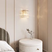 Настенный светильник Eurosvet 60084/2 латунь/перламутр a071169