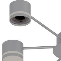 Потолочная люстра Reluce 06730-0.3-08 GX53 GREY