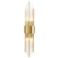 Настенный светильник Crystal Lux ATENTO AP2 BRASS/TRANSPARENTE