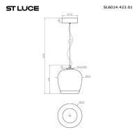 Подвесной светильник ST Luce Ripple SL6014.423.01
