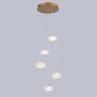 Подвесной светильник Delight Collection P98065-5 antique brass