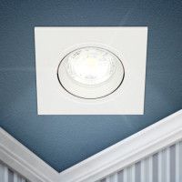 Встраиваемый светильник Эра KL92-1 WH Б0054374