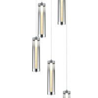 Каскадная люстра Indigo Rilucente 11061/5P Chrome V000147L