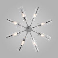 Люстра на штанге Eurosvet Trompeta 70144/8 хром a060901