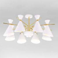 Люстра на штанге Eurosvet 70114/8 белый Smart a047643