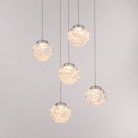 Подвесной светильник Delight Collection MD25030003 MD25030003-5A chrome/clear