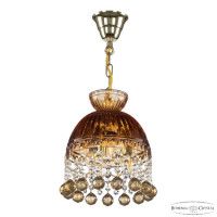 Подвесной светильник Bohemia Ivele Crystal 5478/22 G Amber/M-1G Balls K721