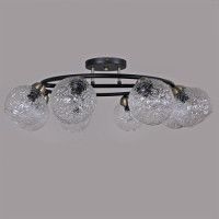 Люстра на штанге Illumico IL0296-8CSQ-79 BK AB