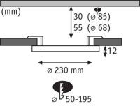 Встраиваемая светодиодная панель Paulmann Base 93050