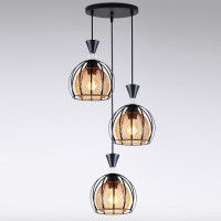 Подвесной светильник Reluce 03061-0.9-03 BK+GOLD