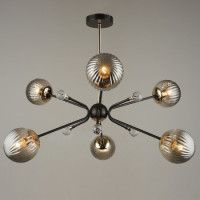 Люстра на штанге Reluce 04901-0.3-06 COFFEE+FGD