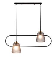 Подвесной светильник Indigo Astratto 11016/2P Black V000157