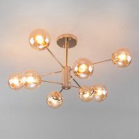 Люстра на штанге Eurosvet 30166/8 золото