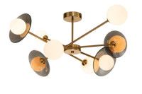 Потолочная люстра Indigo Jazz 11020/8C Brass V000164