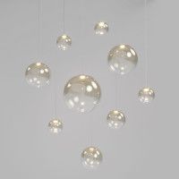 Подвесной светильник Eurosvet Wonder 50230/1 LED янтарный a058631