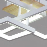 Потолочный светильник Reluce 98560-0.3-03 WH+WOOD