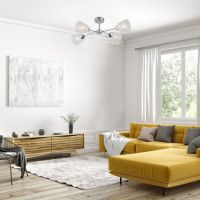 Люстра на штанге Escada Amarant 1104/4P Chrome