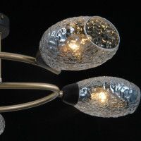 Люстра на штанге Illumico IL0300-5CSQ-79 BK AB