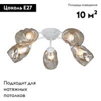 Потолочная люстра Vitaluce V4929-0/5PL