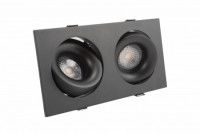 Встраиваемый светильник Denkirs Roto DK2122-BK