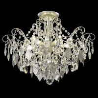 Потолочная люстра Crystal Lux ESMIRALDA PL6 SILVER
