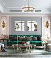 Настенный светильник Delight Collection OMB19003-6L gold