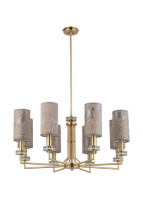 Люстра на штанге Kutek Genova GEN-ZW-8(P/A)