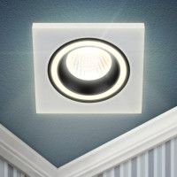 Встраиваемый светильник Эра DK91 WH/BK Б0054361