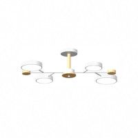 Люстра на штанге LED4U L3213-670 WH