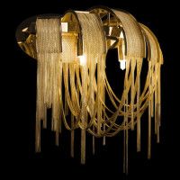 Настенный светильник Loft IT Volver 10404W/C GD