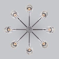 Люстра на штанге Eurosvet 70090/8 графит Smart a045142