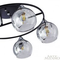 Потолочная люстра Arte Milano Amalfi 322403/5 BK+CR