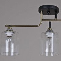 Потолочная люстра Reluce 02312-0.3-03 AB+BK