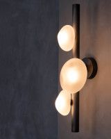 Настенный светильник Delight Collection Matter 5055W/3 black/white