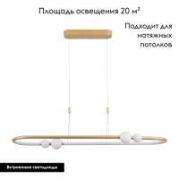 Подвесной светодиодный светильник Moderli Eclipce V5060-PL