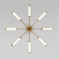 Люстра на штанге Eurosvet Stark 50386 LED латунь a067957