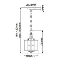 Подвесной светильник Hinkley Gentry HK-GENTRY-P-S-PW